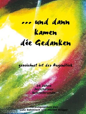 cover image of ... und dann kamen die Gedanken